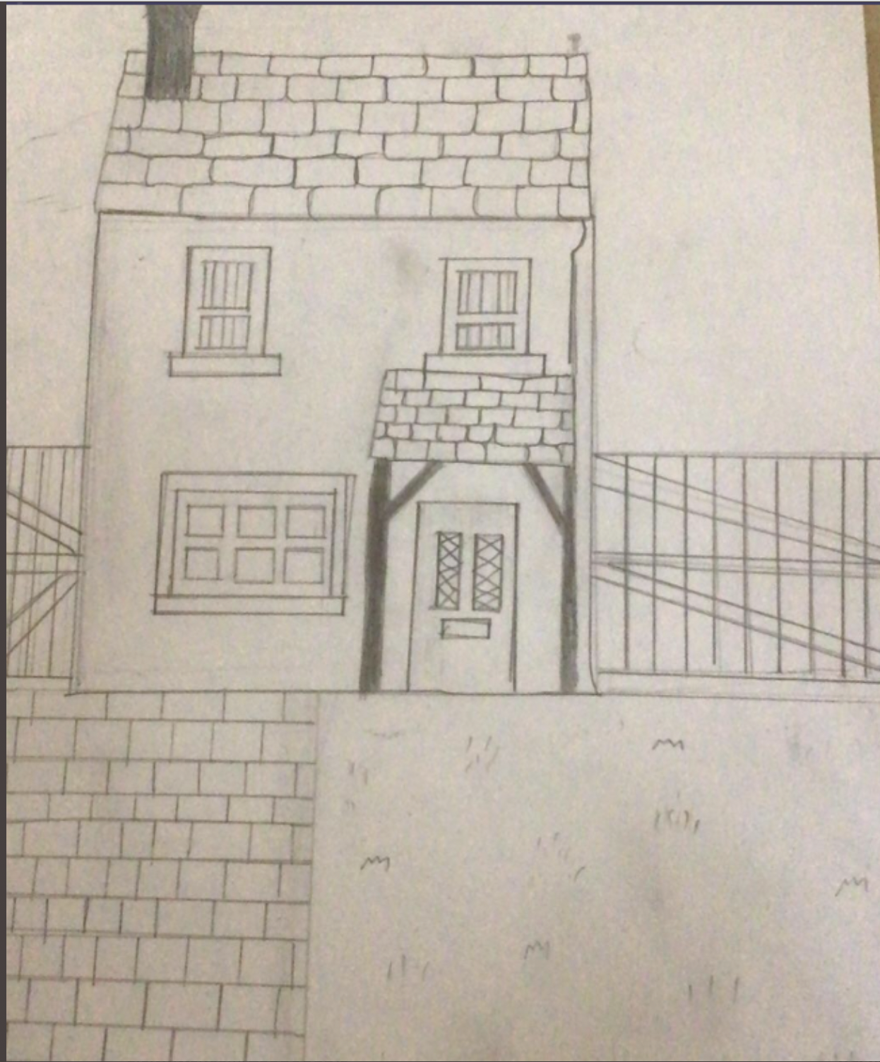 Greenfields House drawing 3