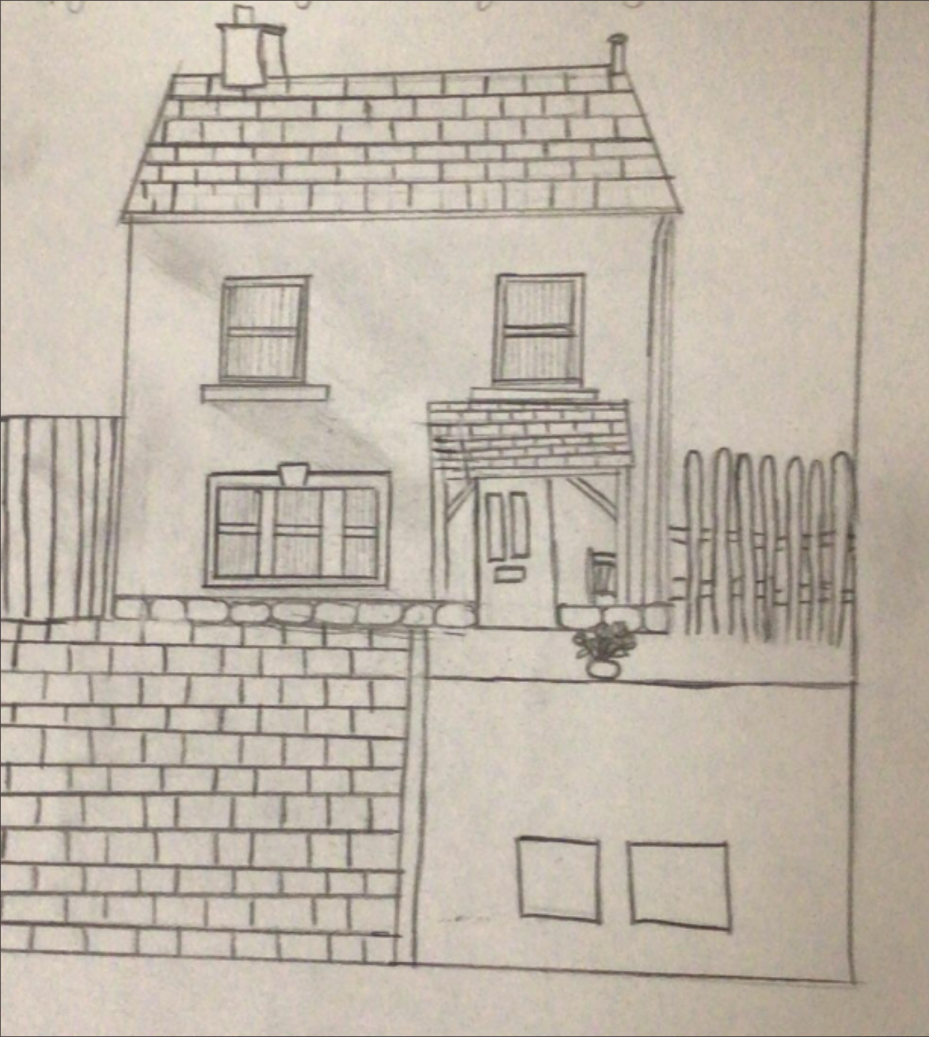 Greenfields House drawing 4