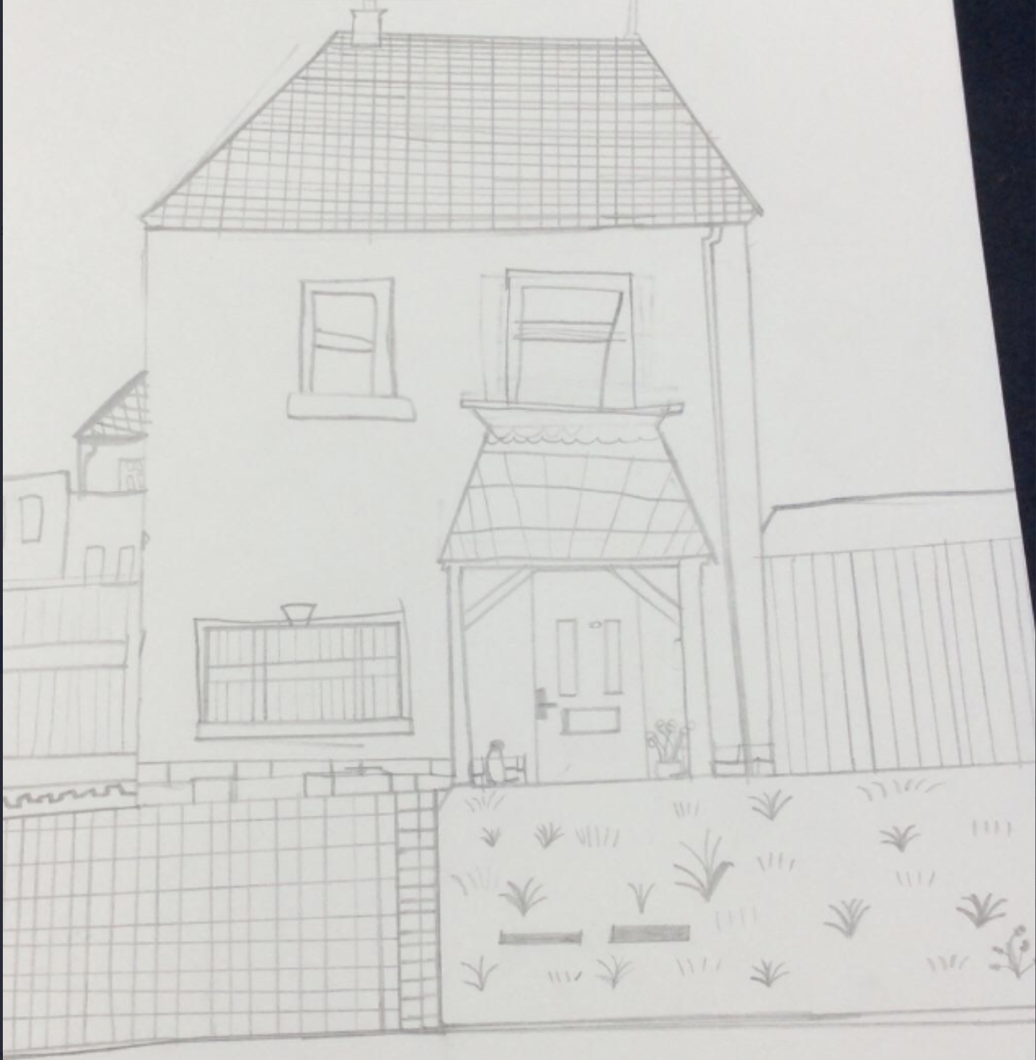 Greenfields House drawing 6